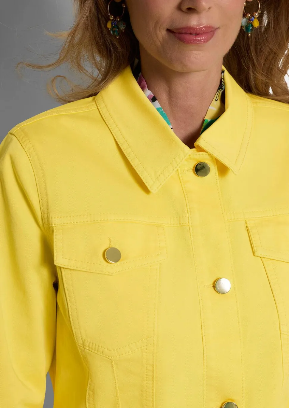 Veste en jean cintrée