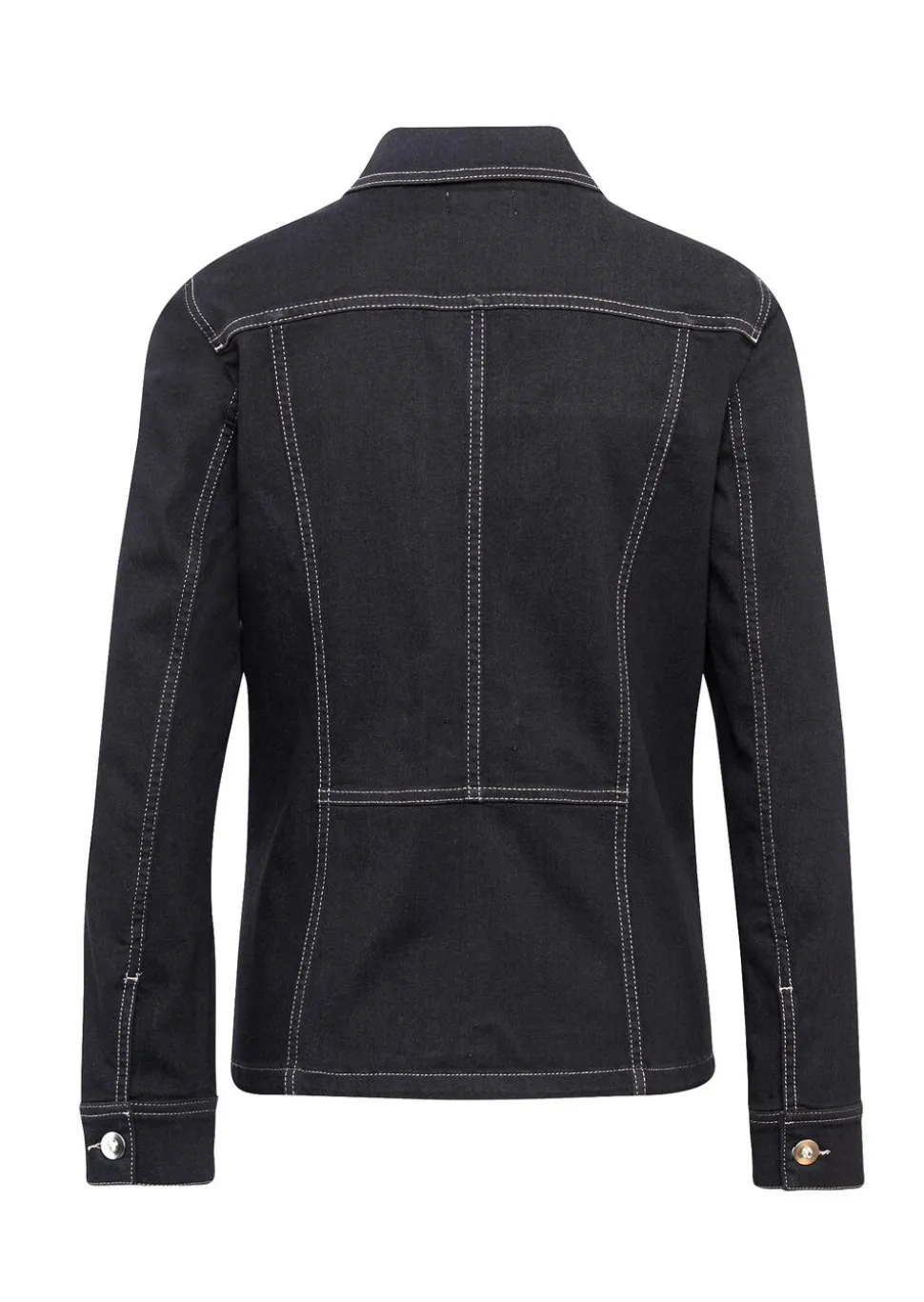 Veste en jean intemporelle agrémentée de détails séduisants