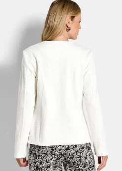 Veste en jersey élégante, confectionnée en coton