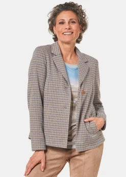 Veste en jersey structuré