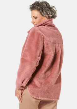 Veste en tissu fourrure