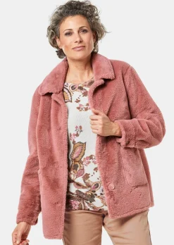 Veste en tissu fourrure