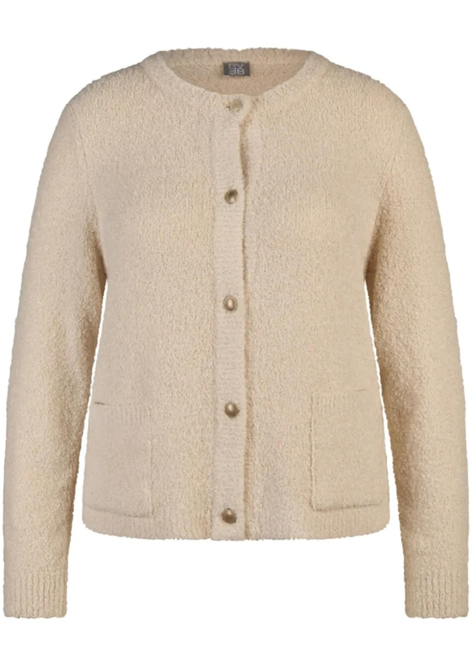 Veste en tricot aspect bouclette