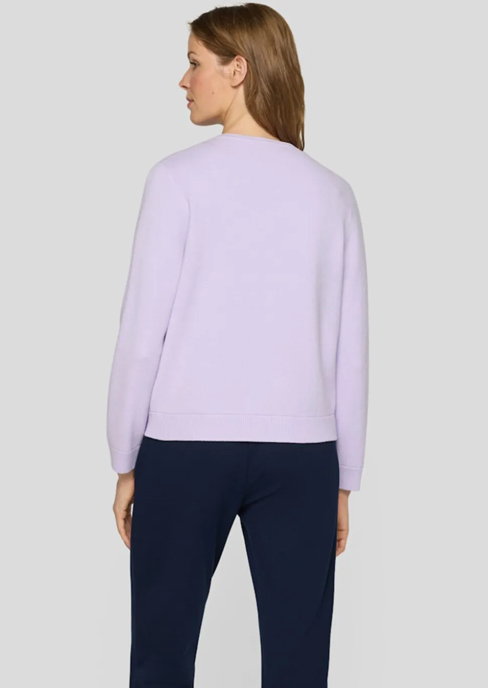 Veste en tricot avec fermeture zippée