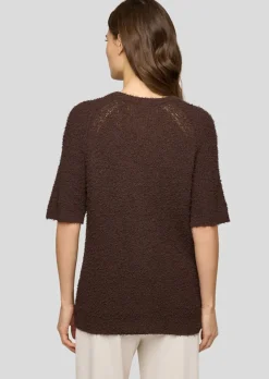Veste en tricot, avec teneur élevée en coton