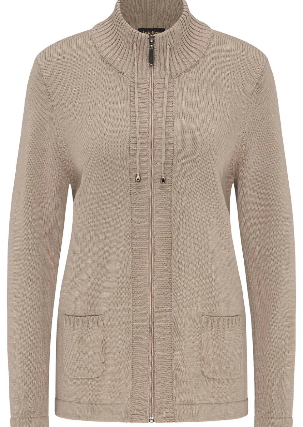 Veste en tricot décontractée