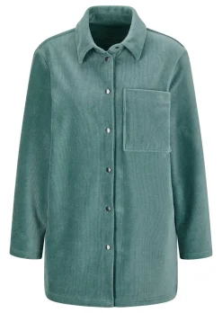 Veste en velours finement côtelé