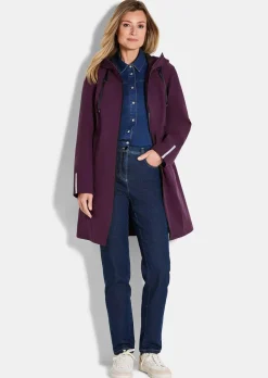 Veste imperméable avec éléments réfléchisseurs