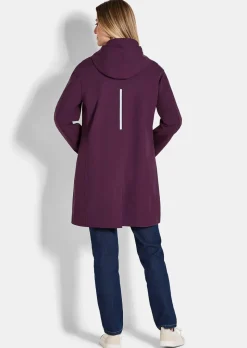 Veste imperméable avec éléments réfléchisseurs