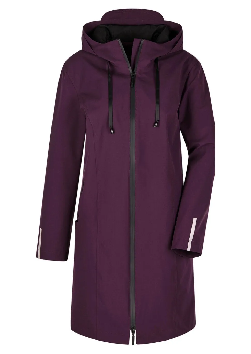 Veste imperméable avec éléments réfléchisseurs