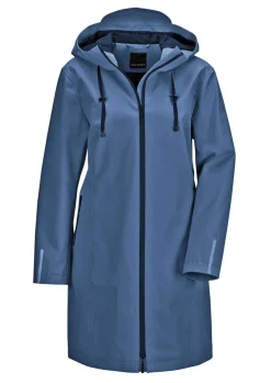 Veste imperméable avec éléments réfléchisseurs
