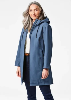 Veste imperméable avec éléments réfléchisseurs