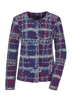 Veste Jacquard en jersey structuré