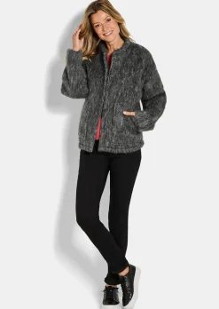 Veste laineuse, aspect fourrure
