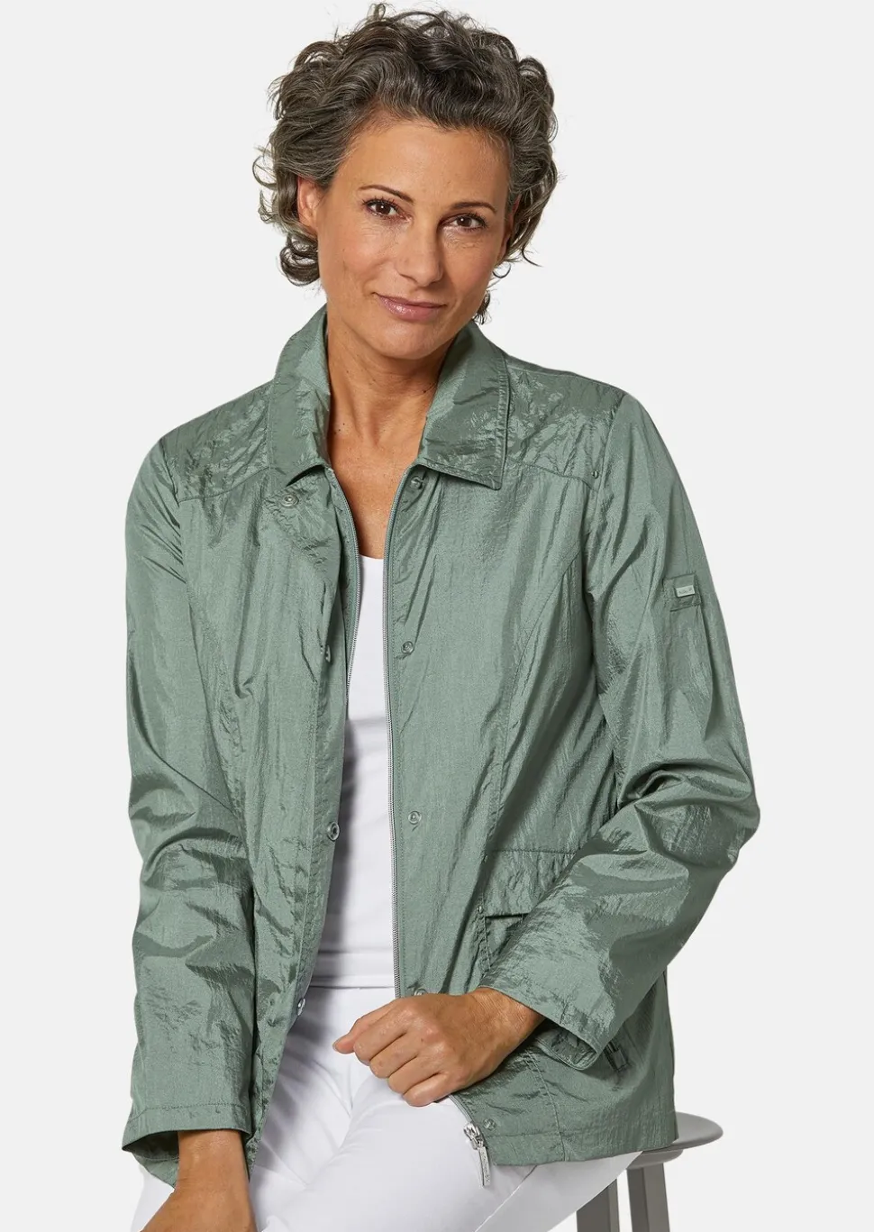 Veste légère avec reflets délicats