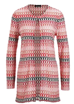 Veste longue, aspect dentelle