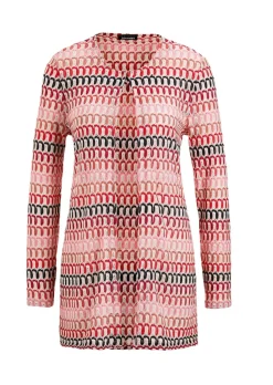 Veste longue, aspect dentelle