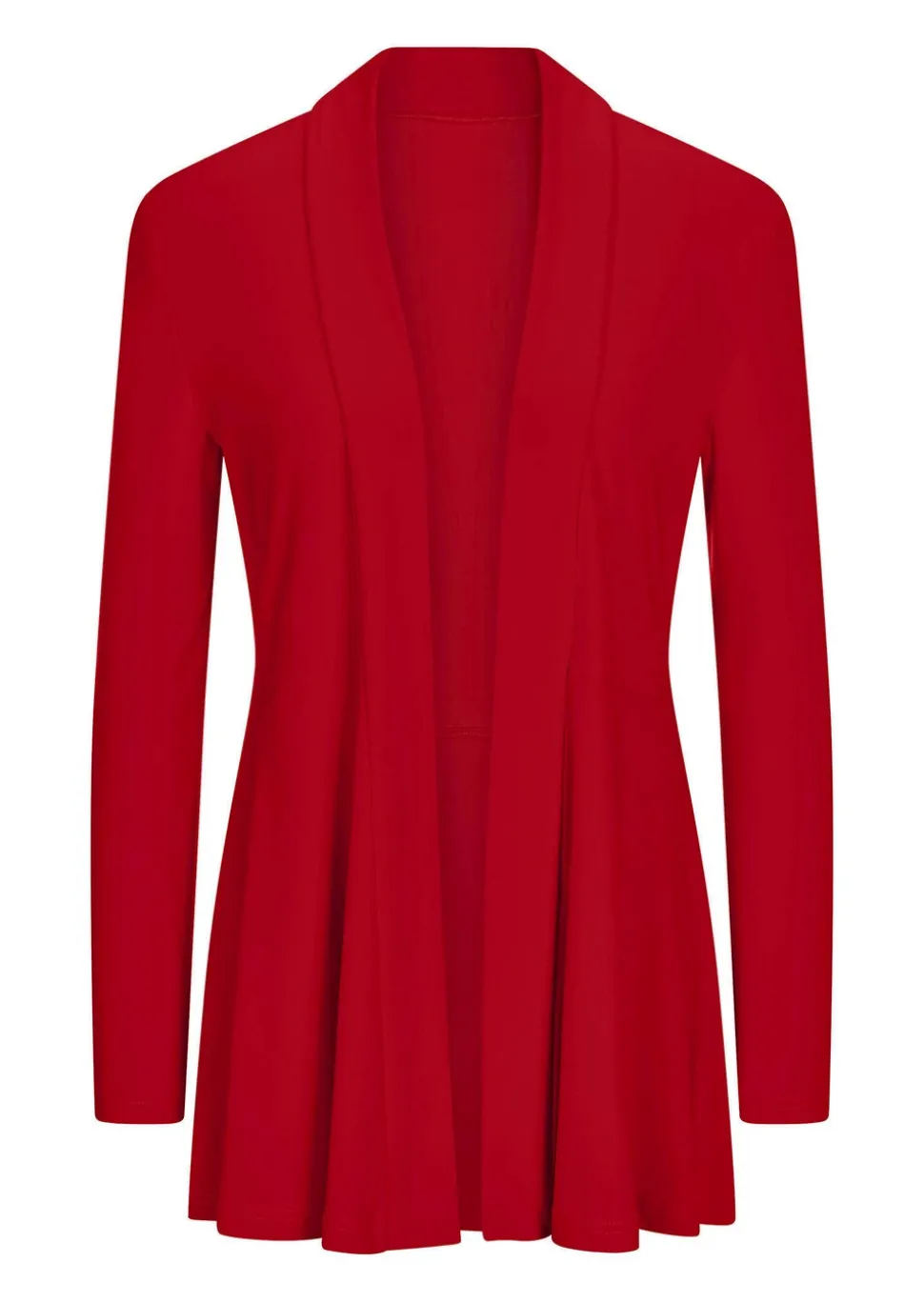 Veste longue en jersey