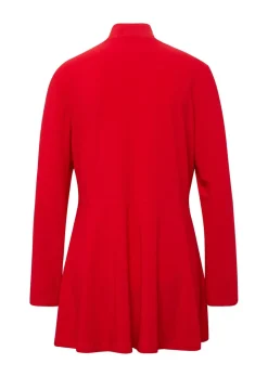 Veste longue en jersey