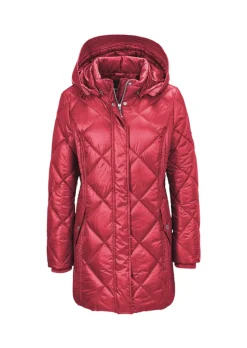 Veste longue matelassée doublée