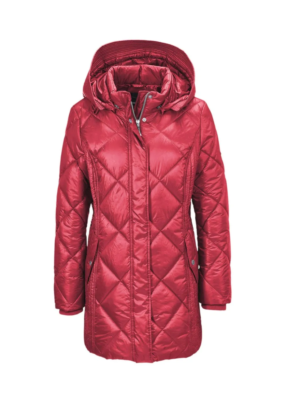 Veste longue matelassée doublée