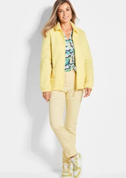 Veste matelassée au motif gaufré