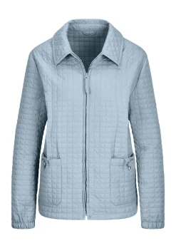 Veste matelassée au motif gaufré