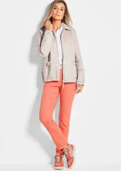 Veste matelassée au motif gaufré