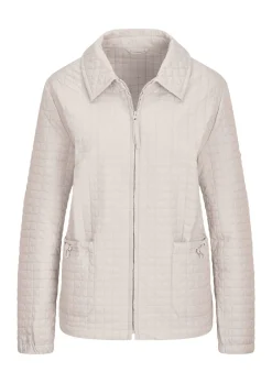 Veste matelassée au motif gaufré