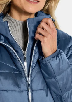Veste matelassée avec empiècement en Softshell