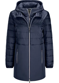 Veste matelassée avec empiècement en Softshell