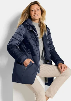 Veste matelassée avec empiècement en Softshell