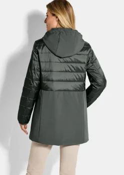 Veste matelassée avec empiècement en Softshell