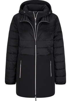Veste matelassée avec empiècement en Softshell