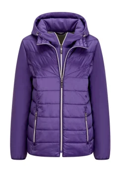 Veste matelassée avec manches en Softshell