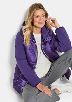 Veste matelassée avec manches en Softshell
