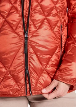 Veste matelassée avec motif à losanges