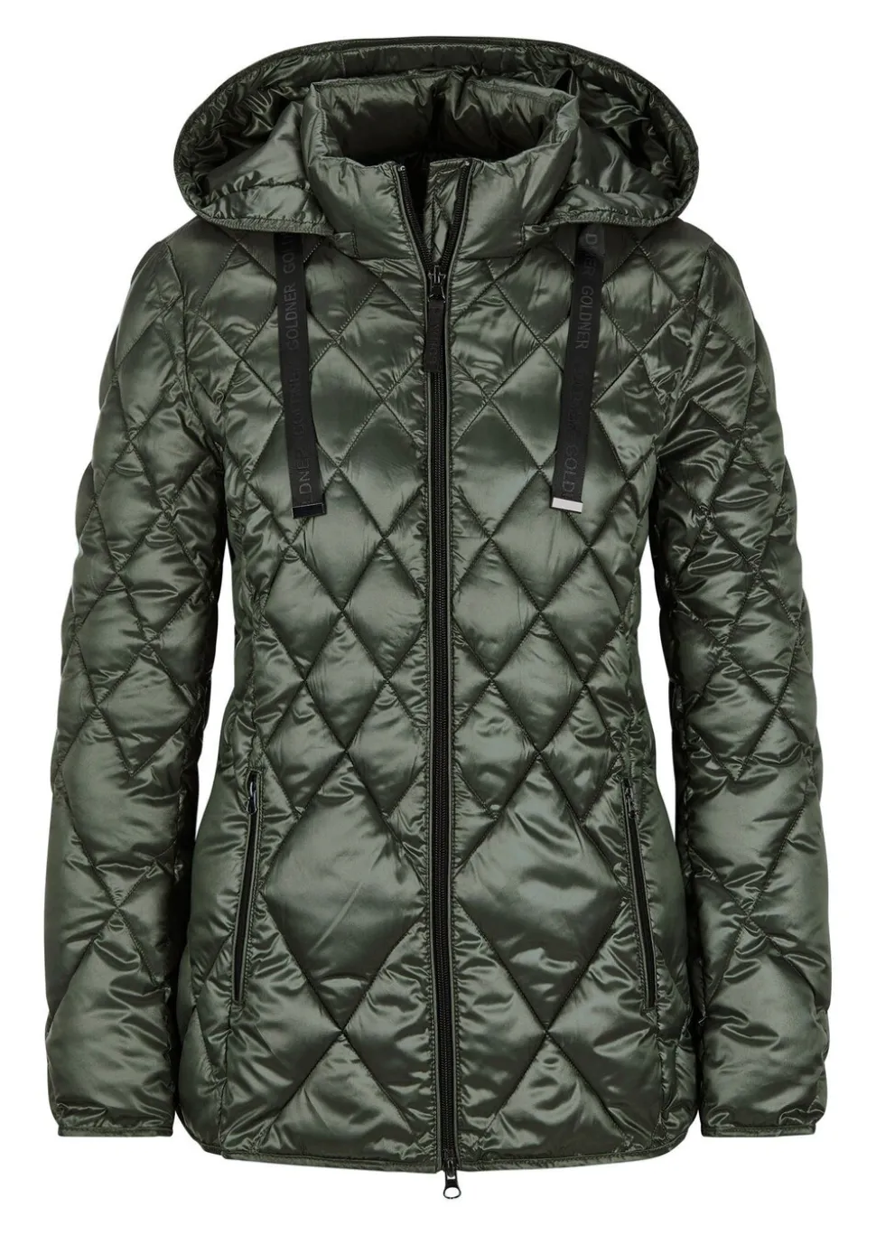 Veste matelassée avec motif à losanges