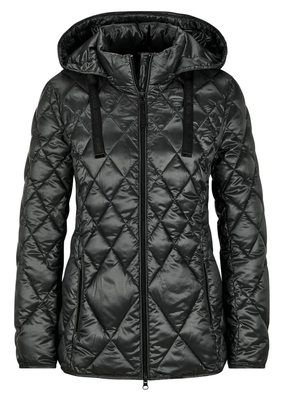 Veste matelassée avec motif à losanges