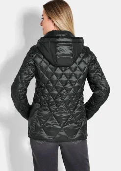 Veste matelassée avec motif à losanges