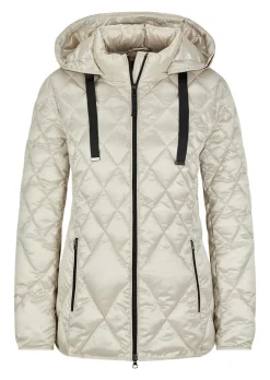 Veste matelassée avec motif à losanges