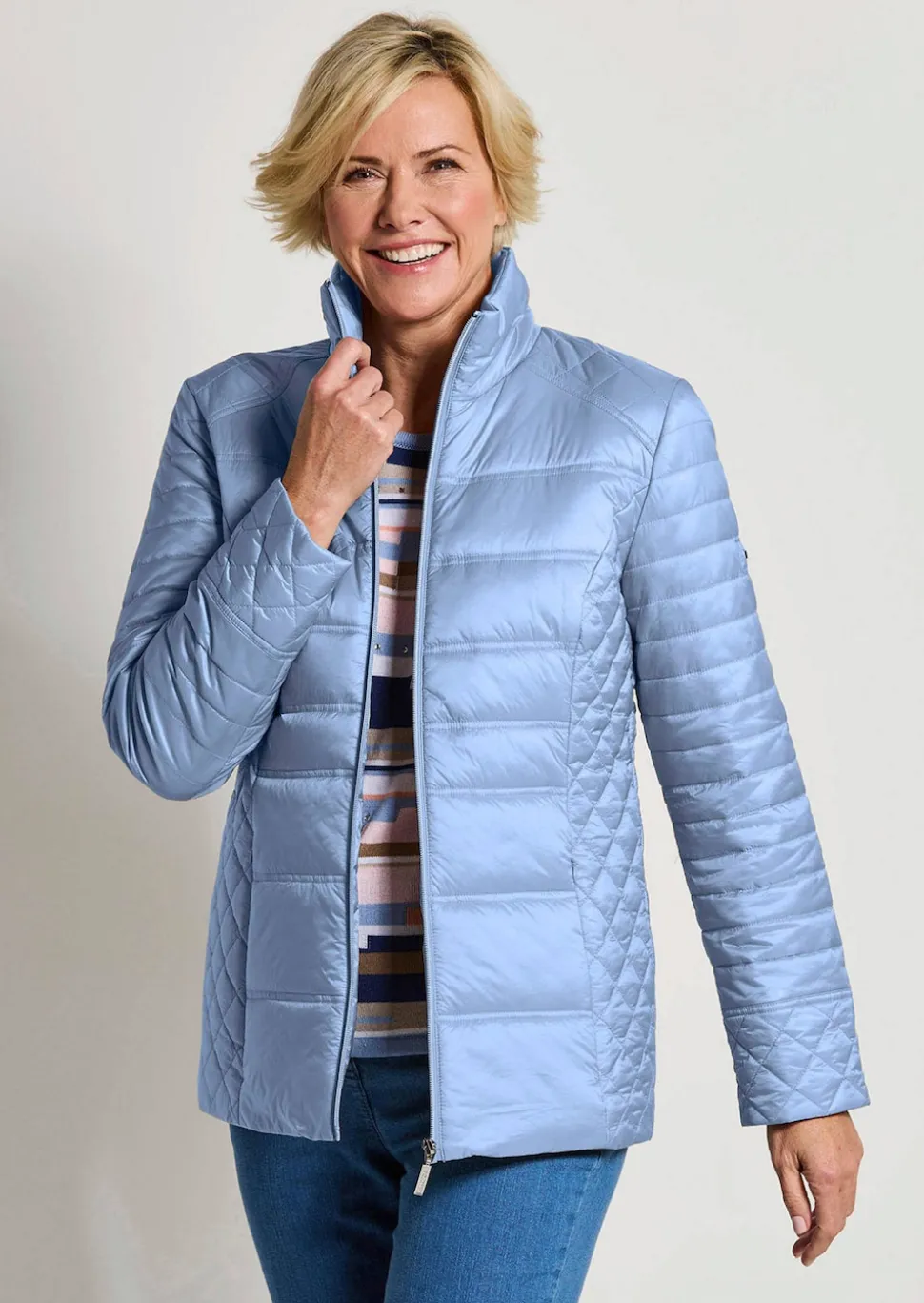Veste matelassée avec poches zippées