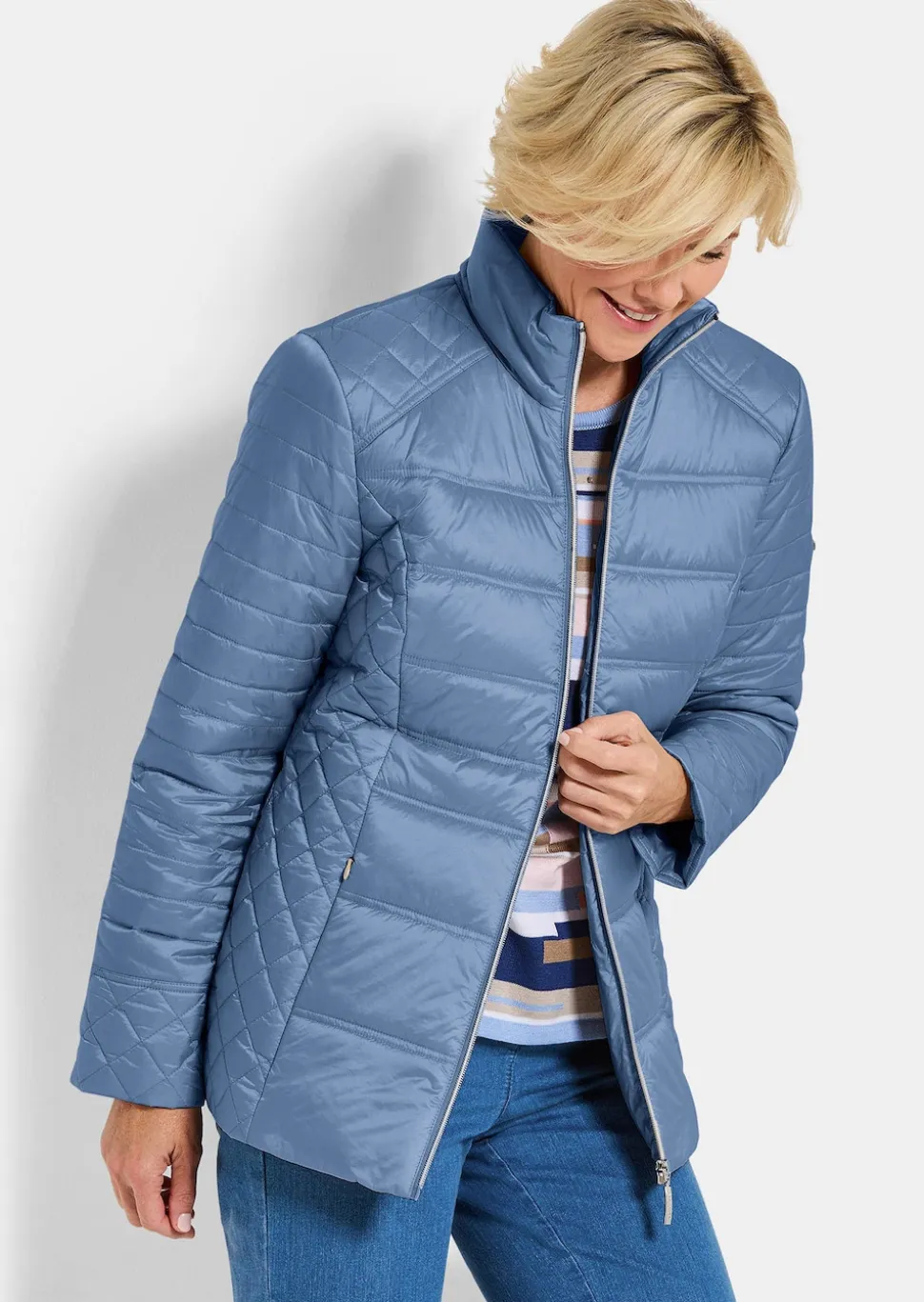 Veste matelassée avec poches zippées