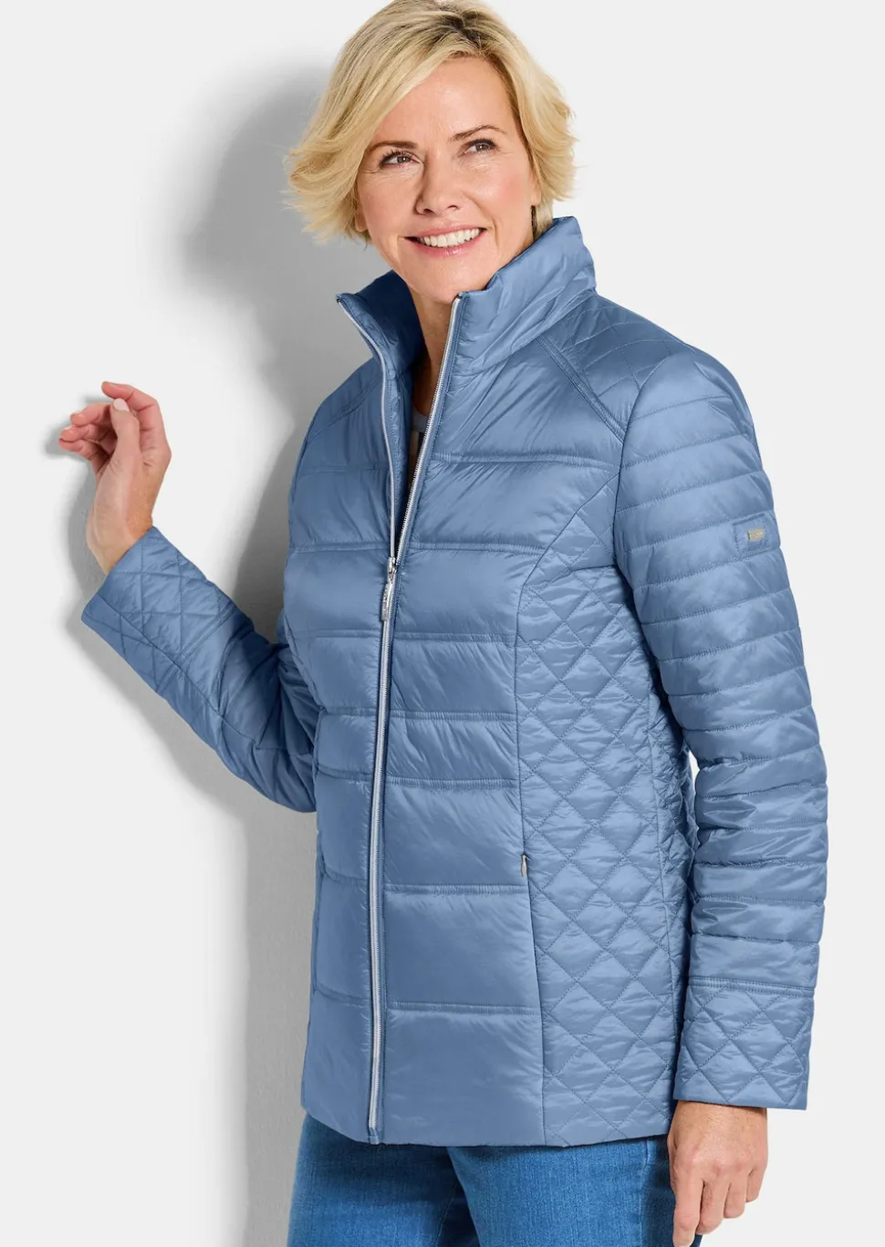 Veste matelassée avec poches zippées