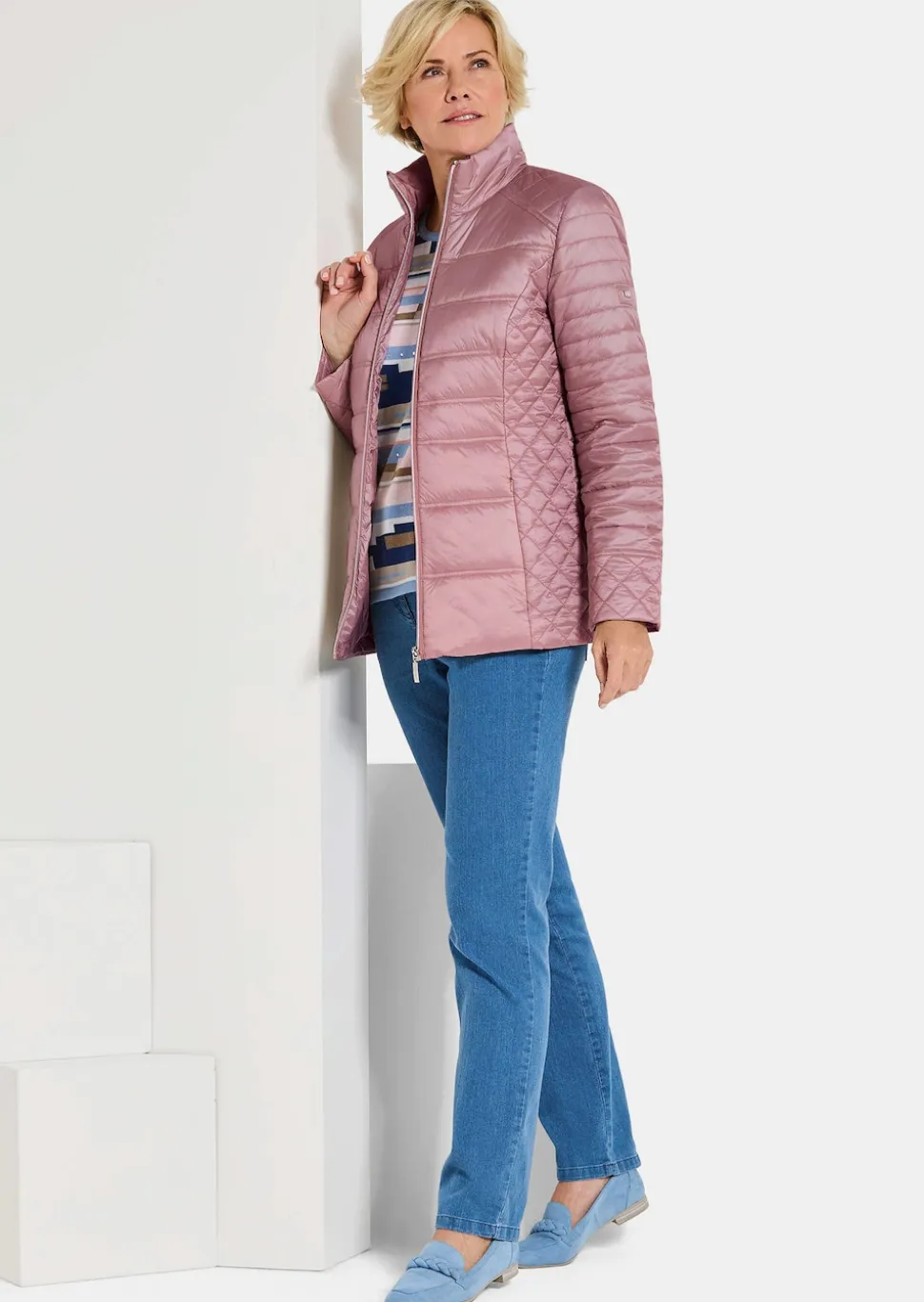 Veste matelassée avec poches zippées