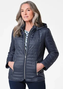 Veste matelassée à capuche