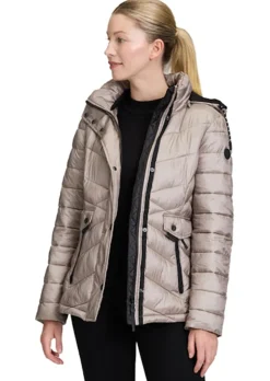 Veste matelassée chaudement ouatinée en duvet synthétique