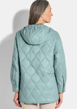 Veste matelassée, façon surchemise