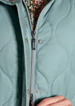 Veste matelassée, façon surchemise