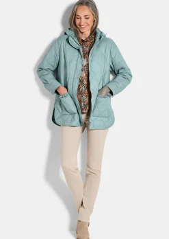 Veste matelassée, façon surchemise